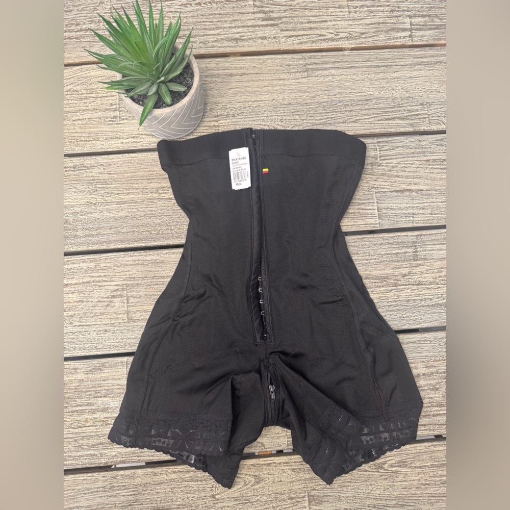Snatched Body Stage 3 Faja, Post-Op Faja Colombiana Strapless, Sz Large
